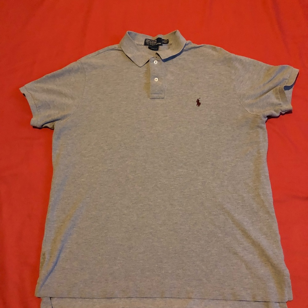 Gray Polo Shirt